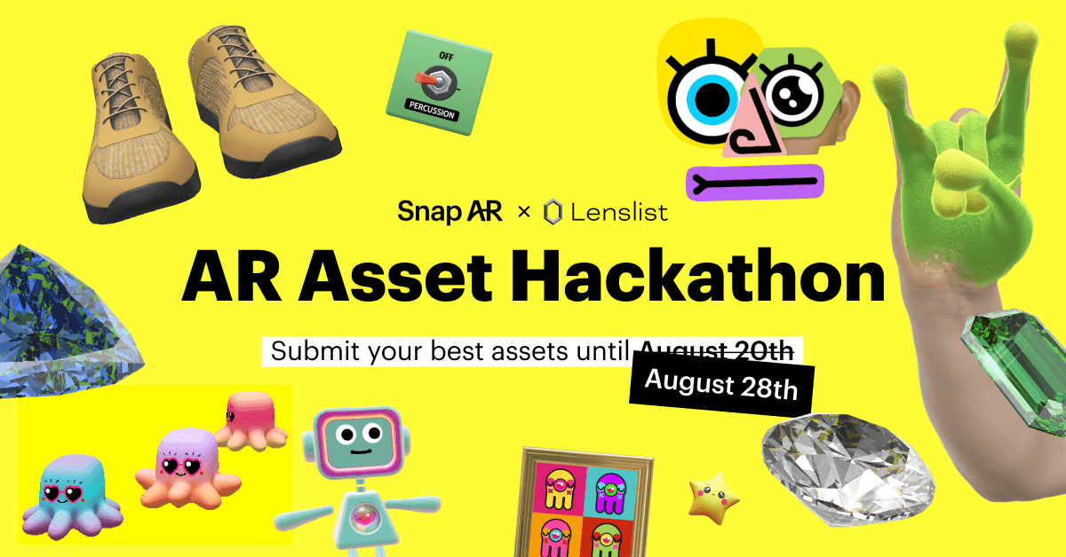 Snap AR x Lenslist AR Asset Hackathon cover