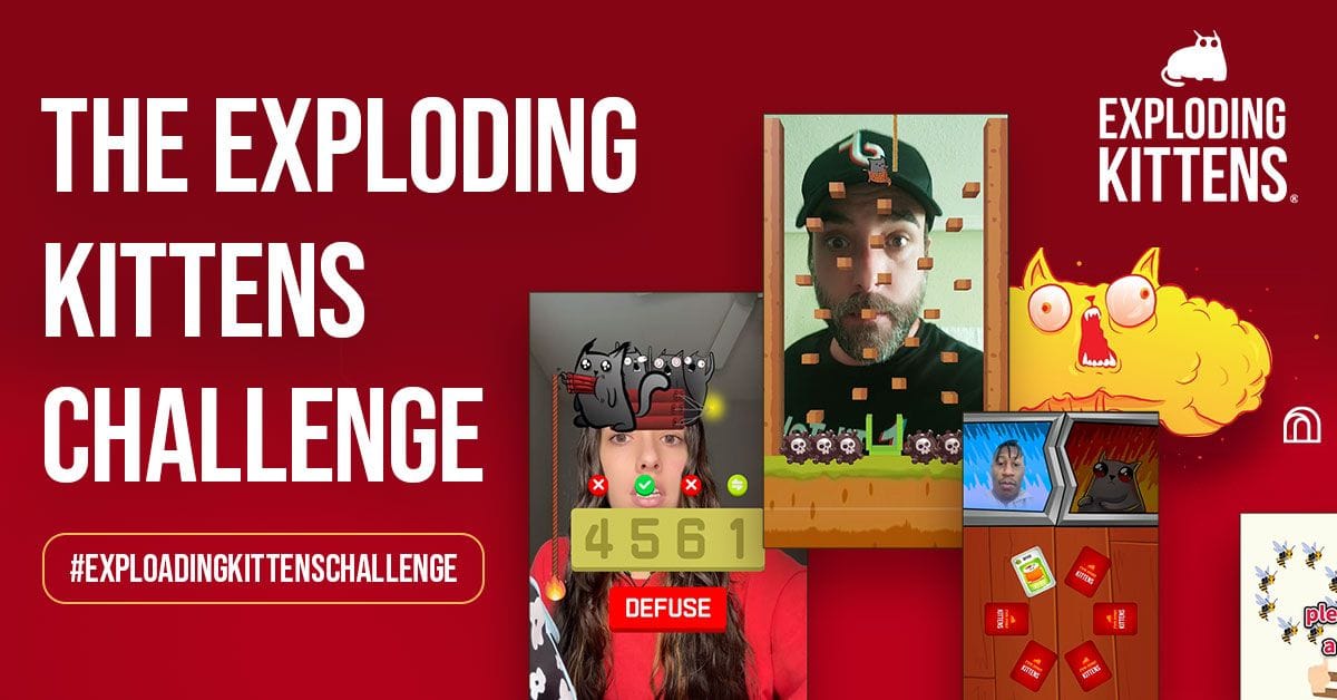 Lenslist x Effect House Exploding Kittens Challenge cover
