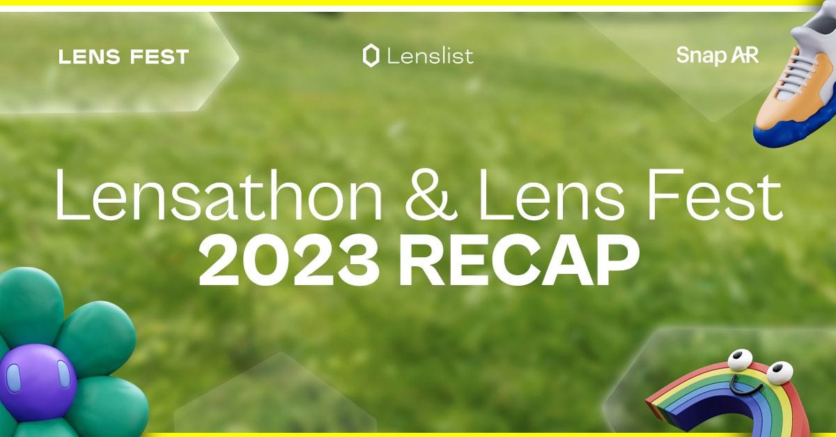 Snap x Lenslist Lensathon & Lens Fest cover