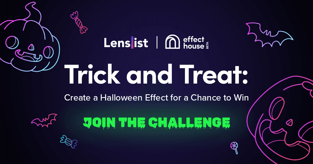 Lenslist x Effect House Tick and Treat Challenge cover
