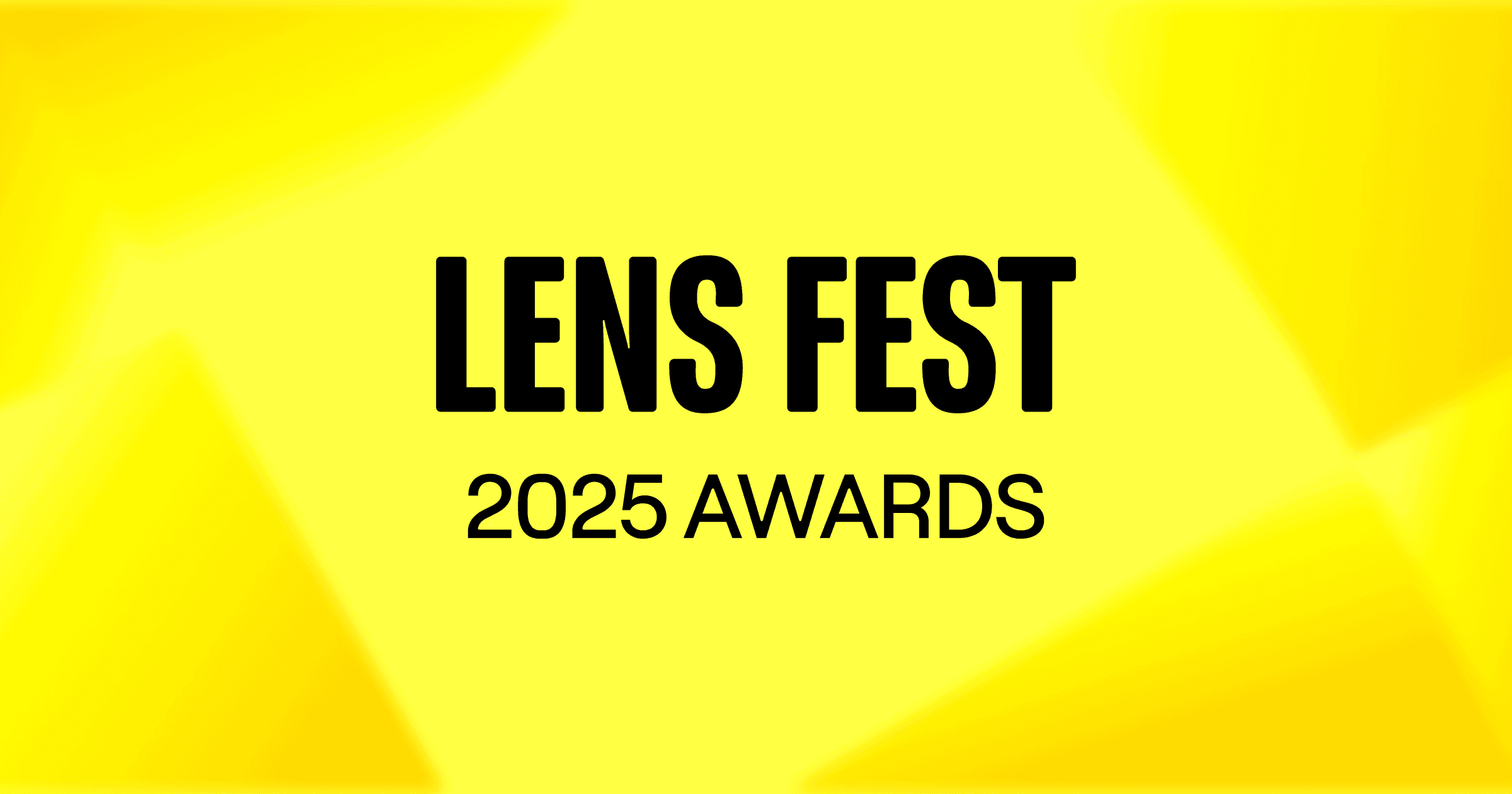 Lens Fest Awards cover