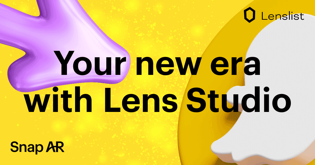 Lenslist x Snapchat You new era with Lens Studio Challenge cover