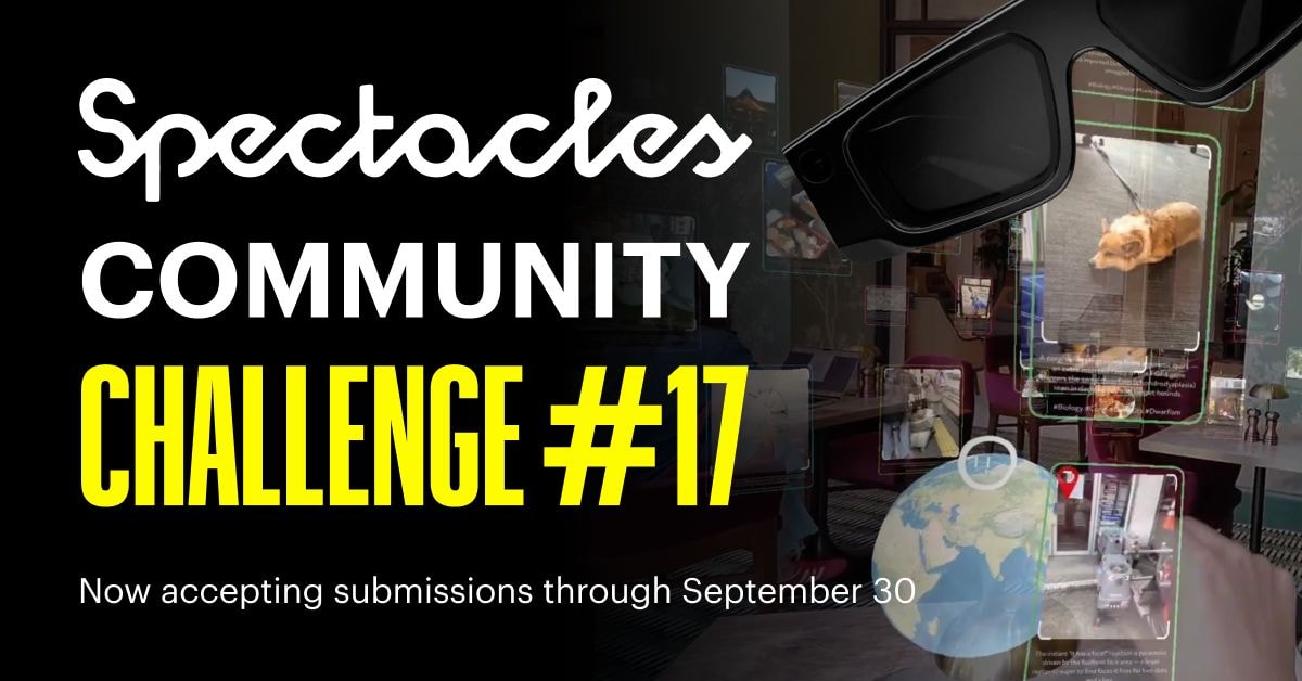 Spectacles Community Challenge #17 cover