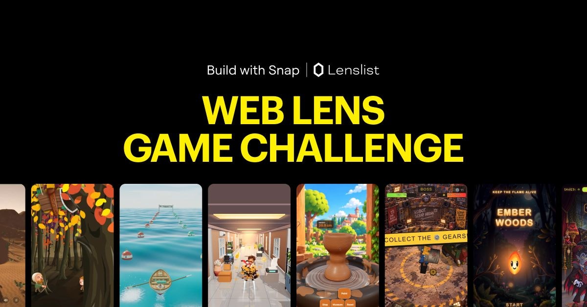 Snap Web Lens Game Challenge cover
