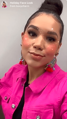 Holiday Face Look