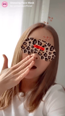 Sleeping Face Mask