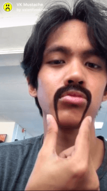 VK Mustache