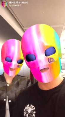 nine alien head