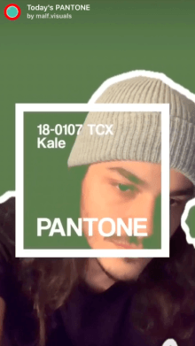 Today's PANTONE