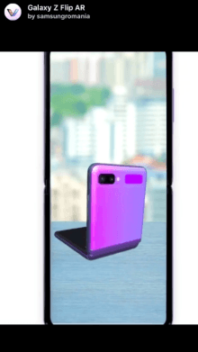 galaxy z flip ar