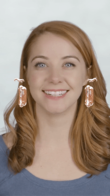 hot dog earrings