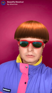 beautiful bowlcut