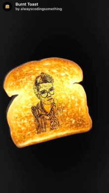 burnt toast