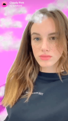 cloudy pink