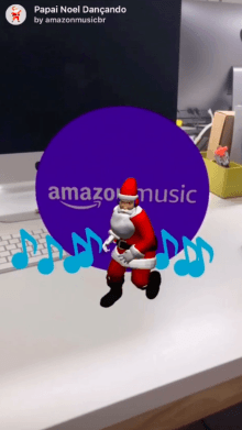 Papai Noel Dançando