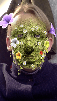 moss face