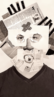 paper news head