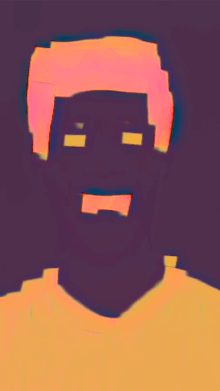 sticky face
