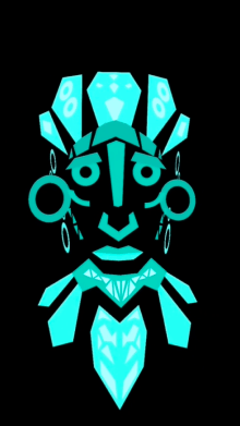 neon mask