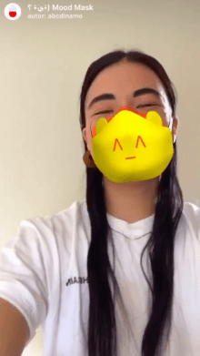 ʕ •́؈•̀) Mood Mask