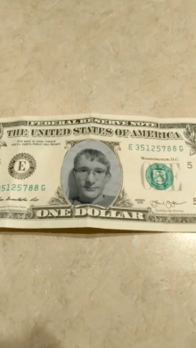 dollar portrait