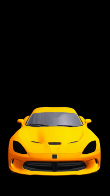 yellow car