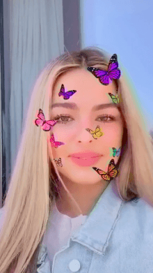 butterfly face vhs