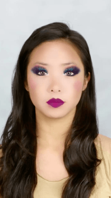 sexy plum lips