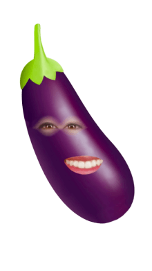 eggplant face