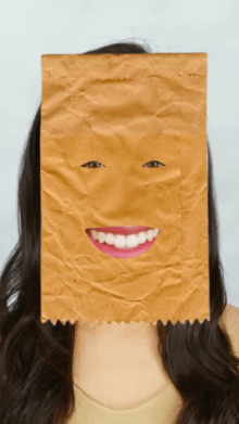 paper bag head