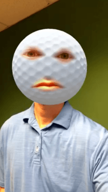 golf face