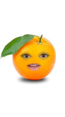 just orange