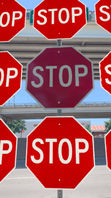 stop signs