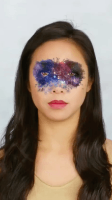 galaxy makeup