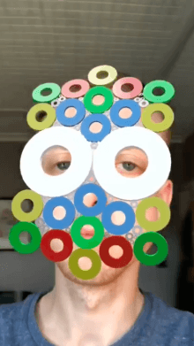 metal ring mask