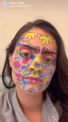 Flower Mask