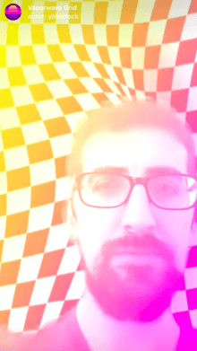 Vaporwave Grid