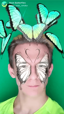 Neon Butterflies