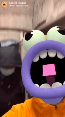 Scared Froggo