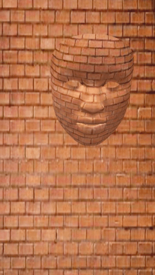 stuck in bricks
