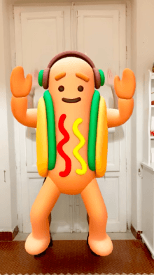 hot dog costume