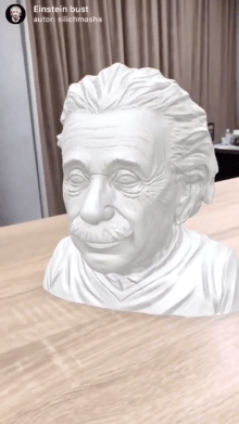 Einstein bust