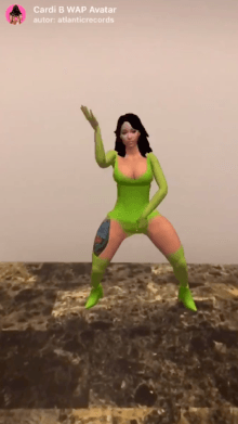 Cardi B WAP Avatar
