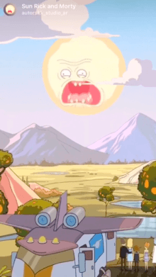 Sun Rick and Morty