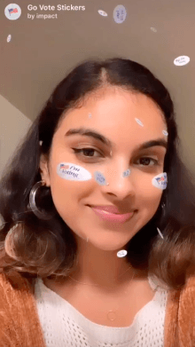 go vote stickers