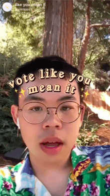 like you mean it
