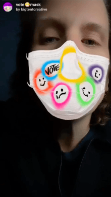 vote😷mask