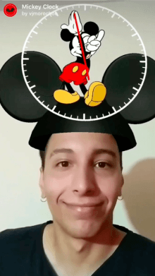 mickey clock