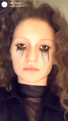 sad face