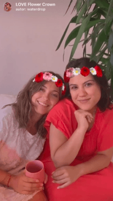 LOVE Flower Crown